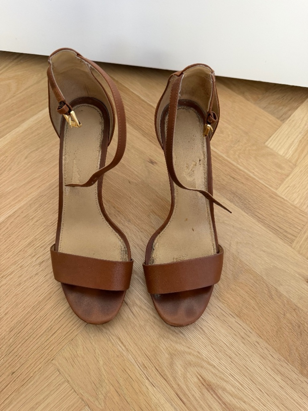 Michael Kors Brown Leather Heels